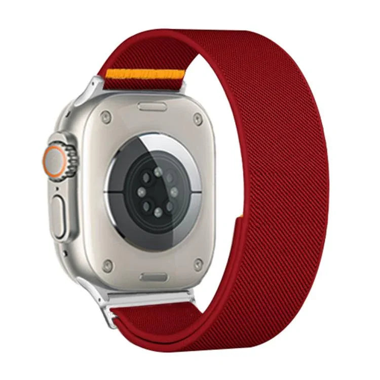 Adjustable Single Loop Elastic Nylon Watch Band, For Apple Watch 46mm / 49mm / 45mm / 44mm, For Apple Watch 42mm / 41mm / 40mm / 38mm