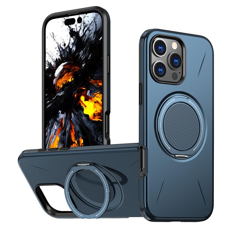 Kalebol Magnetic MagSafe Rotation Holder PC Phone Case, For iPhone 17 Pro Max, For iPhone 17 Pro, For iPhone 17, For iPhone Air, For iPhone 16 Pro Max, For iPhone 16 Pro