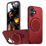 Kalebol Magnetic MagSafe Rotation Holder PC Phone Case, For iPhone 17 Pro Max, For iPhone 17 Pro, For iPhone 17, For iPhone Air, For iPhone 16 Pro Max, For iPhone 16 Pro