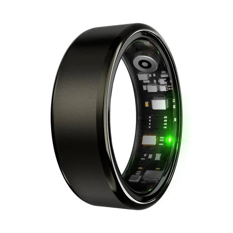 R100 SIZE 7 Smart Ring, Support Heart Rate / Blood Oxygen / Sleep Monitoring / Remote Photography