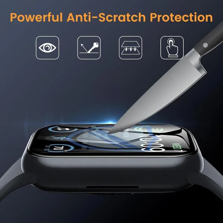 Wild Path Loop Nylon Watch Band with 3D Curved Film, For Apple Watch Series 10 46mm, For Apple Watch Series 10 42mm, For Apple Watch 6 / 5 / 4 / SE 44mm