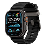 Rock-Peak Silicone Watch Band, For Apple Watch 46mm / 49mm / 45mm / 44mm