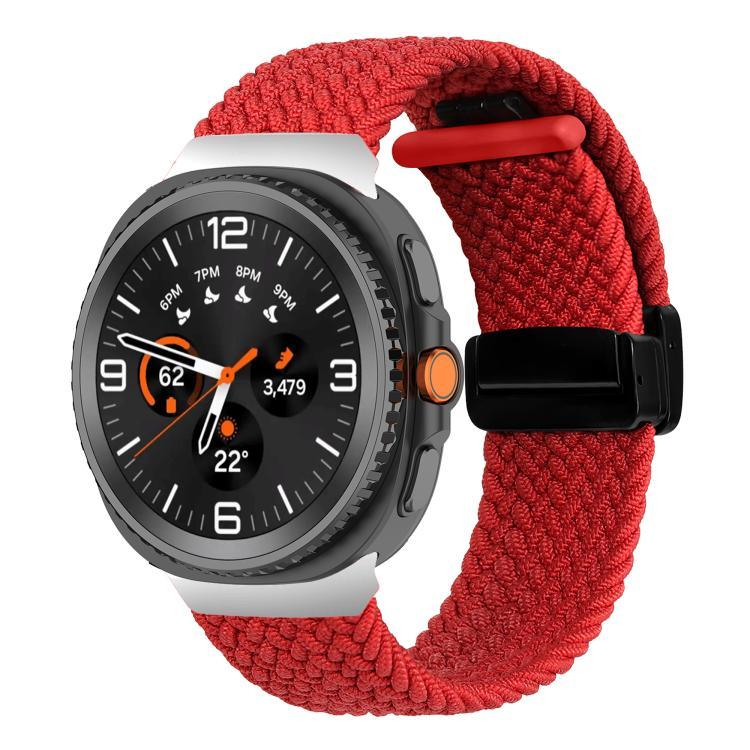 Fold Magnetic Buckle Braided Watch Band, For Samsung Galaxy Watch8 / Watch8 Classic
