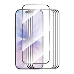 5pcs ENKAY Thickened Glue No White Edge High Aluminum-silicon Tempered Glass Film, For iPhone 17 Pro Max, For iPhone 17 Pro, For iPhone 17, For iPhone Air