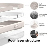 Crossbody Imitation Nylon Magnetic Liquid Pop-Up Animation Liquid Silicone Phone Case, For iPhone 17 Pro Max, For iPhone 17 Pro, For iPhone 17