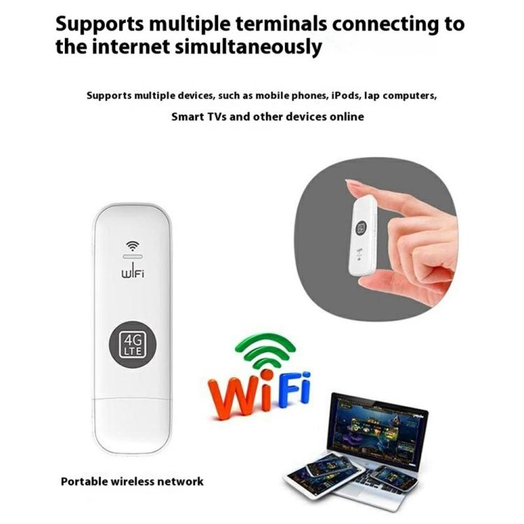 U6-E8 Eurasian Version SIM Card USB WiFi Dongle Travel Portable WiFi Hotspot 4G LTE UFI Modem
