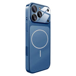 Change to 17 Big Lens Window Frosted MagSafe Phone Case, For iPhone 13 Pro Max, For iPhone 13 Pro, For iPhone 13, For iPhone 12, For iPhone 12 Pro Max, For iPhone 12 Pro, For iPhone 11 Pro Max, For iPhone 11