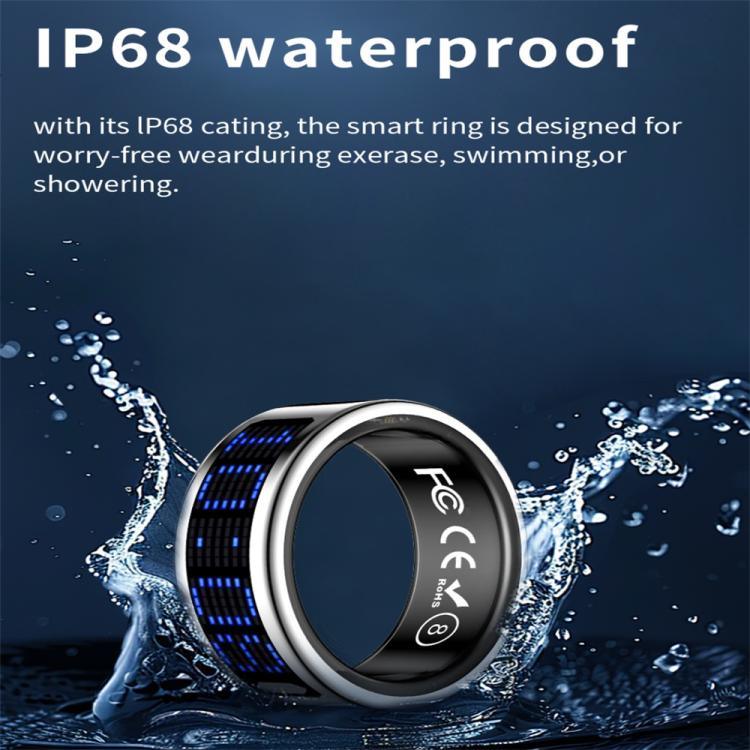 SR16 SIZE 13 Smart Ring, Support Heart Rate / Blood Oxygen / Sleep Monitoring / Multiple Sports Modes
