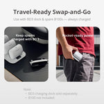 BOBOVR PD100 30W Fast Charging Hub for BOBOVR B100 Battery Pack Expansion Dock Built-in Type-C Cable, PD100