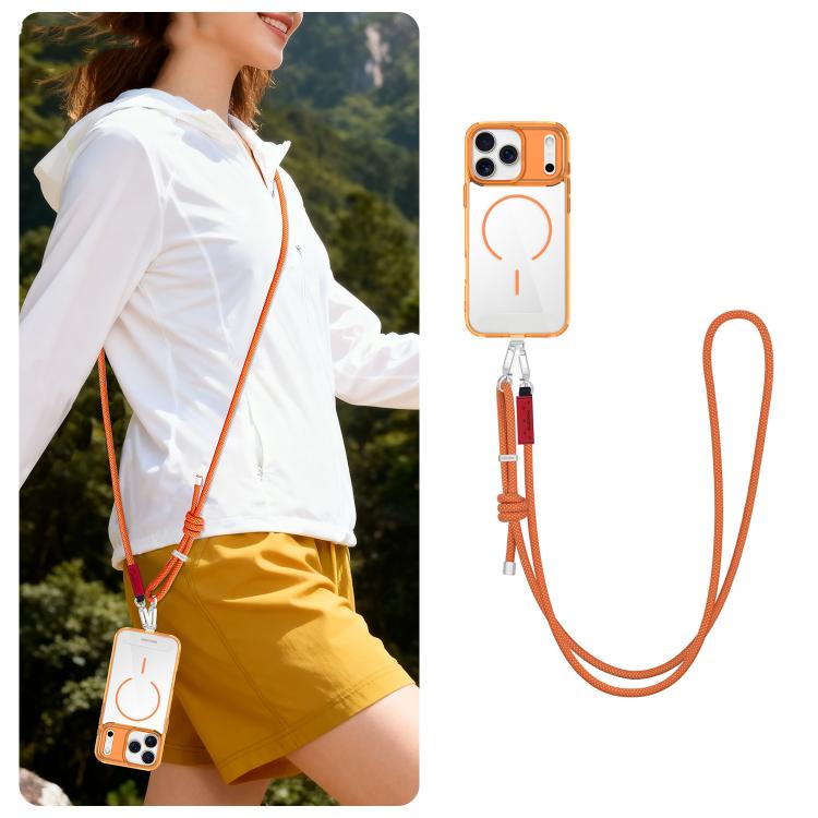 Recycled polyester yarn color-blocked woven hanging rope
