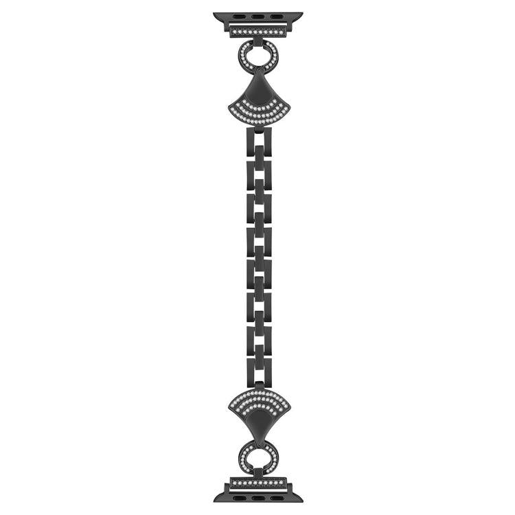 Shell-Inlaid Diamond  Metal Watch Band, For Apple Watch 46mm / 49mm / 45mm / 44mm, For Apple Watch 42mm / 41mm / 40mm / 38mm