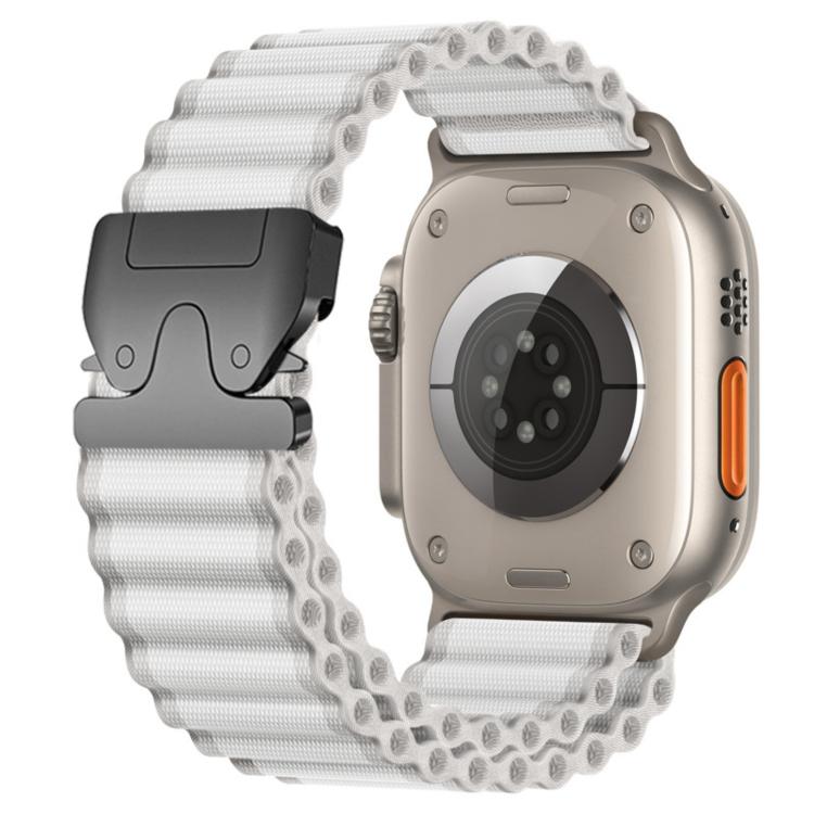 Parachute Buckle Off Road Wide Ribbed Nylon Watch Band, For Apple Watch 46mm / 49mm / 45mm / 44mm, For Apple Watch 42mm / 41mm / 40mm / 38mm