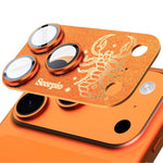For iPhone 17 Pro Max Twelve Constellations Armor Integrated Full-Coverage Frosted Metal Camera Lens Film, Aries, Virgo, Taurus, Cancer, Capricorn, Sagittarius, Leo, Pisces, Gemini, Aquarius, Libra, Scorpio