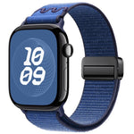 Magnetic Buckle Loop Nylon Watch Band, For Apple Watch 46mm / 49mm / 45mm / 44mm, For Apple Watch 42mm / 41mm / 40mm / 38mm