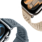 Openwork Knitted Weaving Watch Band, For Apple Watch 46mm / 49mm / 45mm / 44mm, For Apple Watch 42mm / 41mm / 40mm / 38mm