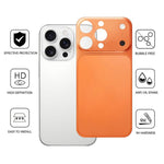 Instantly Transform Into 17 Pro Series Ultra-Thin Frosted PET Back Cover, For iPhone 16 Pro, For iPhone 15 Pro, For iPhone 14 Pro, For iPhone 13 Pro