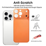 Instantly Transform Into 17 Pro Series Ultra-Thin Frosted PET Back Cover, For iPhone 16 Pro, For iPhone 15 Pro, For iPhone 14 Pro, For iPhone 13 Pro