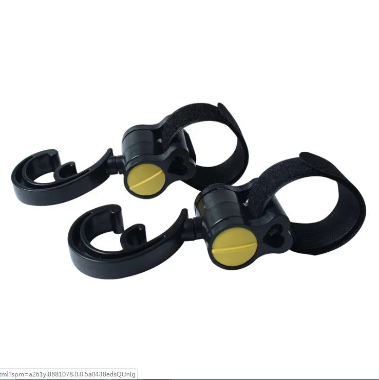 2 PCS/LOT Baby Stroller Accessories Hook Multifunction Baby Stroller Black Plastic Hook, Plastic Hook(Pink), Plastic Hook(Yellow)