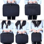 Makeup Bag Embroidery Manicure Portable Clapboard Toolbox, Large