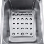Desktop Thickening Electric Fryer Fried Chicken Legs Fries Stainless Steel Electric Fryer With Basket, Desktop Electric Fryer