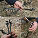 5 PCS Reinforced Long Outdoor Camping Tent Nail Steel Nails, 20cm