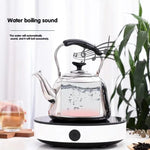 Stainless Steel Whistle Kettle for Induction Cooker Home Classical Piano Sound Singing Pot without Magnetic Heat, 1L, 1.5L, 2L, 3L