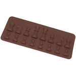 Silicone Chess Chocolate Mold Rock Sugar Soap Mold, Chess Shape