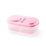Lunch Box Food Container Plastic Portable Camping Picnic Folding Fruit Container Fridge Microwave Storage Box