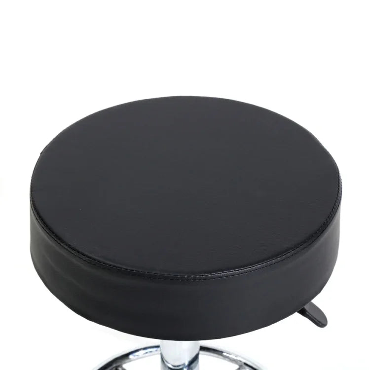 Adjustable Beauty Barber Shop Bar Lift Pulley Stool Movable Stool Chair