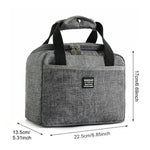 Thickened Handheld Lunch Bag Insulated Bento Bags Kids Lunch Kits