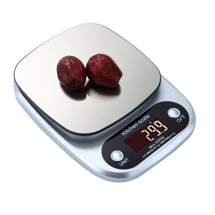 BOH-C305 Kitchen Stainless Steel LCD  Electronic Scale, Specification: 5kg/0.1g, 5kg/0.1g