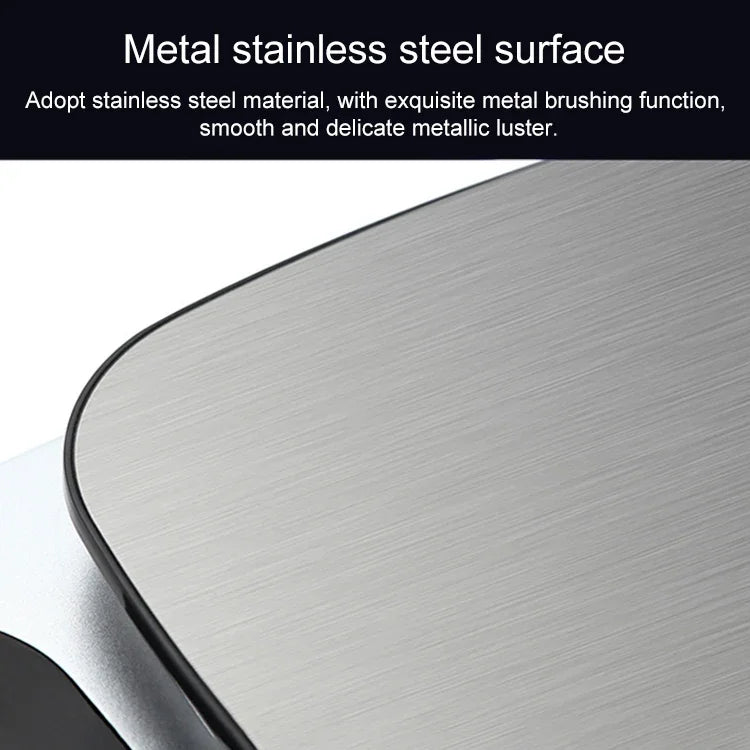 BOH-C305 Kitchen Stainless Steel LCD  Electronic Scale, Specification: 5kg/0.1g, 5kg/0.1g