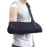 Postoperative Forearm Sling Multifunctional Shoulder and Neck Wrist Strap Arm Fracture Fixation Strap, S Black, M Black, L Black