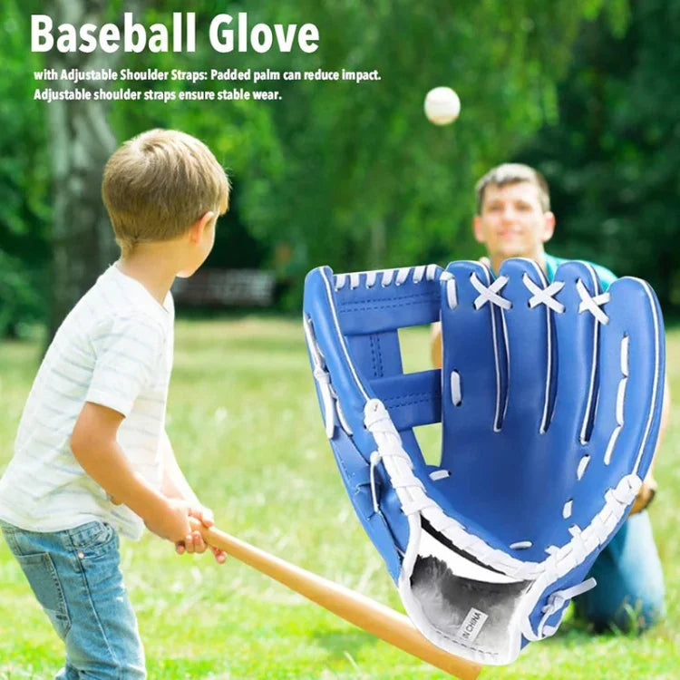 PVC Outdoor Motion Baseball Leather Baseball Pitcher Softball Gloves, 10.5 inch, 11.5 inch, 12.5 inch