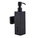 304 Stainless Steel Wall-mounted Manual Soap Dispenser, Square Wall-mounted, Round Wall-mounted, Square Table Top, Round Table Top