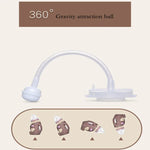 Baby Silicone Glass Bottles Drop-proof and Flatulence-proof Glass Baby Bottle
