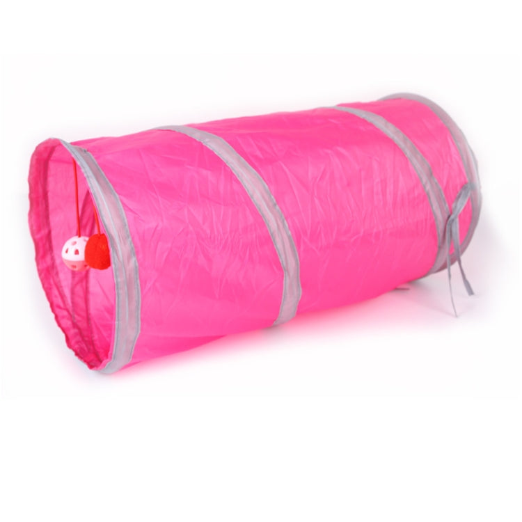 Pet Supplies Cat Ring Paper Two-way Tunnel Can Accommodate Folding Cat Channel, Blue, Red, Sky Blue, Black, Rose Red, Green