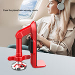 Locks Self-Defense Door Stop Travel Accommodation Door Stopper Door Lock Security Device, Alarm Door Stop
