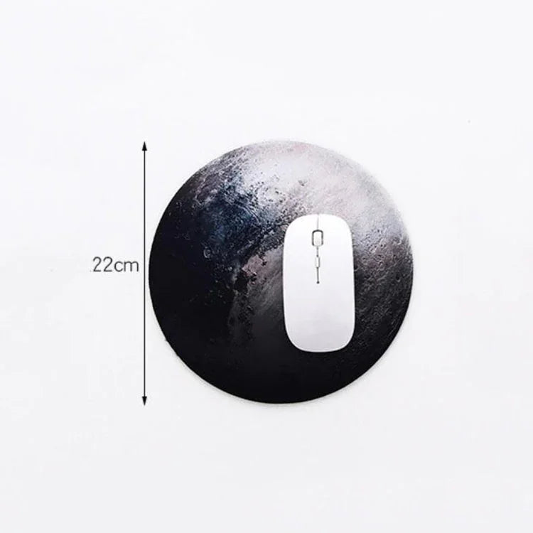 2 PCS 22cm Cute Fruit Series Round Mouse Pad Desk Pad Office Supplies
