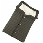 Warm Soft Cotton Knitting Envelope Newborn Baby Sleeping Bag