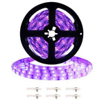 2835 SMD UV Purple Light Strip LED Lamp Decorative Light Strip, Waterproof 5m, Waterproof 10m, Bare Board 10m