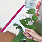 Glass Window Wiper  Bathroom Glass Wiper Window Glass Cleaner Household Cleaning, Blue