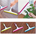 Glass Window Wiper  Bathroom Glass Wiper Window Glass Cleaner Household Cleaning, Blue