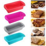 Rectangular Silicone Mold Chocolate Cake Decoration Accessories Baking Tools