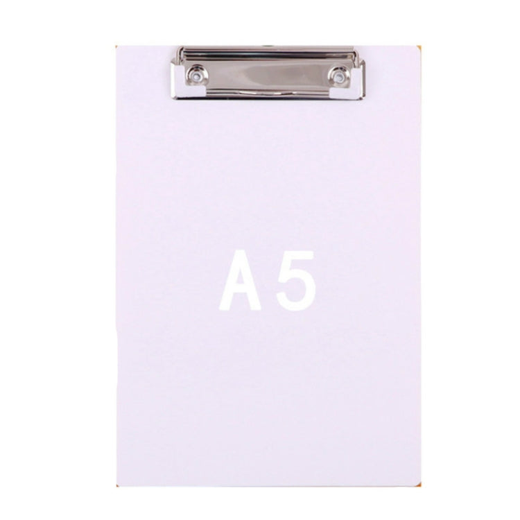 Simple File Board Folder Student Writing Board Paper Clip Restaurant Menu Folder