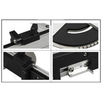 Woodworking Pusher Slide Ruler Woodworking Table Saw Measuring Tool, Single Tenon, Aluminum Handle, Copper Handle, Aluminum Handle + Tenon, Aluminum Handle + Tenon + Limit, Copper Handle + Tenon + Limit, Aluminum Handle + 450mm ＋ Limit                 ...