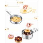 DIY Donut Mold Fondant Cake Plastic Kitchen Snack Tool, DIY Donut Mold