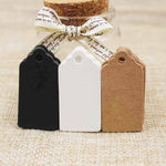 100 PCS Packaging Label Paper hangTags DIY Food Label