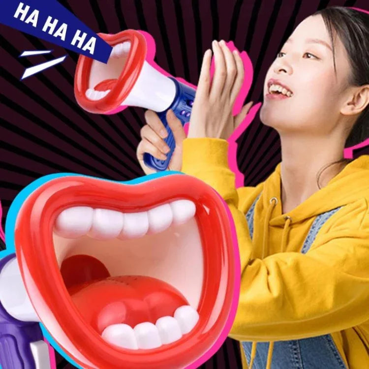 Children Handheld Microphone Speakers Sounder Loudspeaker Electric Music Tricks Toys, Random Color Delivery