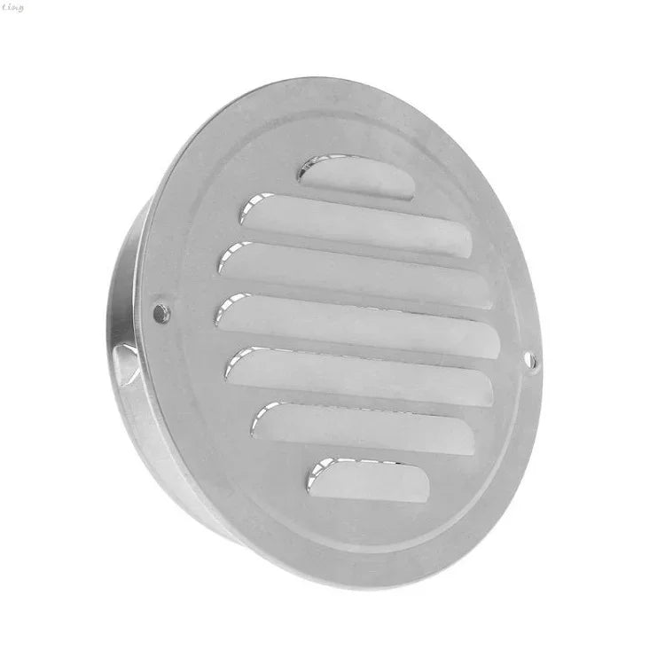 External Wall Stainless Steel Flat Head Rain and Insect Proof Bird Hood, 70mm, 80mm, 00mm, 120mm, 150mm, 180mm, 200mm